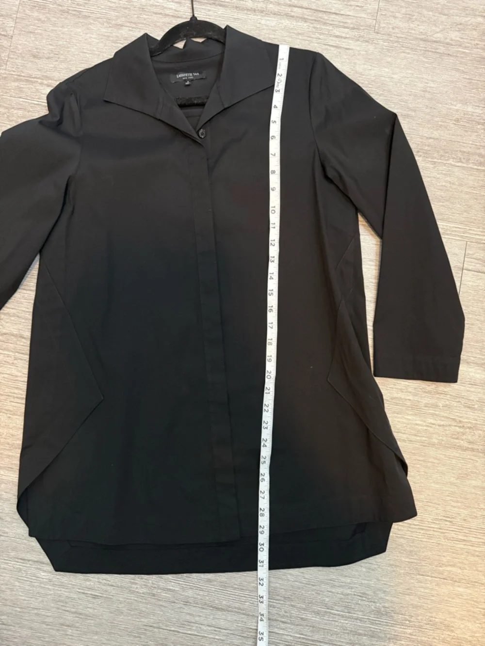 Lafayette 148 Button Down Minimalist Workwear Career Capsule Wardrobe Chic S - Picture 3 of 7